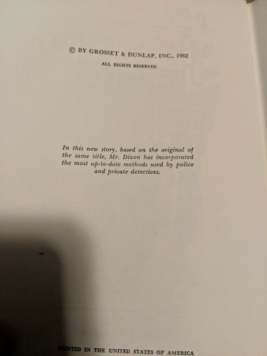 HARDY BOYS #4: THE MISSING CHUMS by Franklin W. Dixon 1962 - Picture 6 of 6