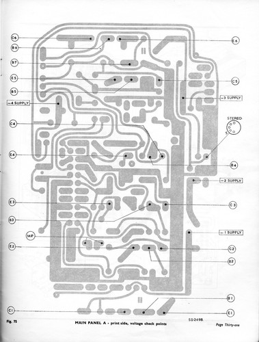 Philips EL3549A /15 Service Information Manual. Schematics. Tape Recorder. PDF - Picture 4 of 4