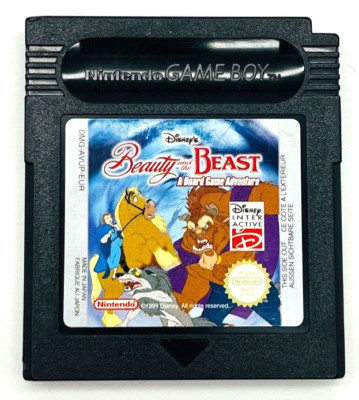 Disney Beauty and the Beast Gameboy Game Boy Spiel NUR MODUL DMG-AVUP-EUR