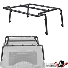 Top Roof Rack Carrier Cargo Brackets For Jeep Wrangler Jk 2-door 07-10 Hardtop Top Roof Rack Carrier Cargo Brackets For Jeep Wrangler Jk 2-door 07-10 Hardtop