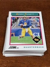 2002 SCORE YOU PICK ROOKIE THROWBACK INSERTS PICKETT HALL OLAVE THIBODEAUX RC'S
