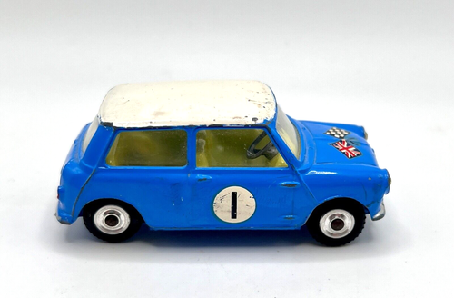 RARE Very Nice CORGI TOYS N°227 Morris Mini Cooper Competition Model # 7 1:43 - Picture 5 of 7