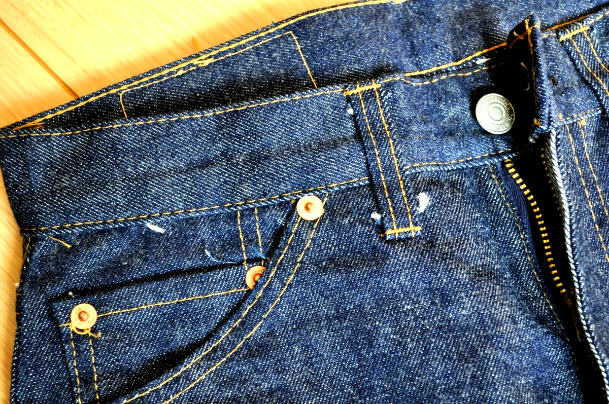 Dead stock Levi's 502 0117 BIG E Vintage 1966-1968 Original Dead stock Levi's 502 0117 BIG E Vintage 1966-1968 Original
