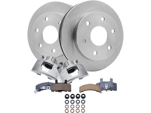 Front Brake Pad Rotor and Caliper Set For 1995-2000 Chevy Tahoe GAS 1998 CF529RQ