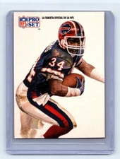 1991 Pro Set Spanish Fresh Pull #292 Thurman Thomas Fresh Pull