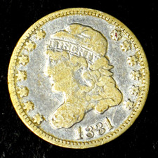 1831 Capped Bust Half Dime - COINGIANTS -