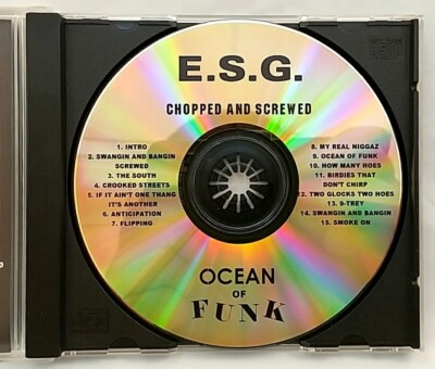 CD) E.S.G. ‎– Ocean Of Funk - Chopped And Screwed, PER-1102-2