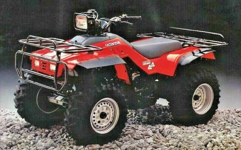 TANQUE DE COMBUSTÍVEL HONDA CAPATAZ TRX350 TRX 350 4X4 PLÁSTICO 86-89 - Imagem 3 de 3