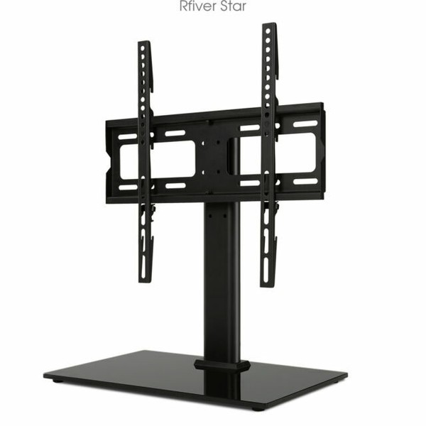Rfiver UT1002 Tabletop TV Stand With Swivel Mount Pedestal Base Black
