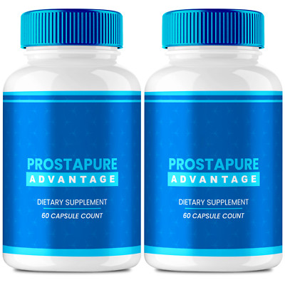 (2 Pack) Prosta Pure Men Capsules, Prosta Pure Saw Palmetto Pills (120 ...