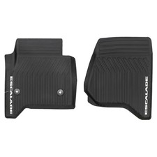 Oem New Front Rubber Floor Mats Black Wescalade Logo 15-20 Cadillac 23452752 Oem New Front Rubber Floor Mats Black Wescalade Logo 15-20 Cadillac 23452752