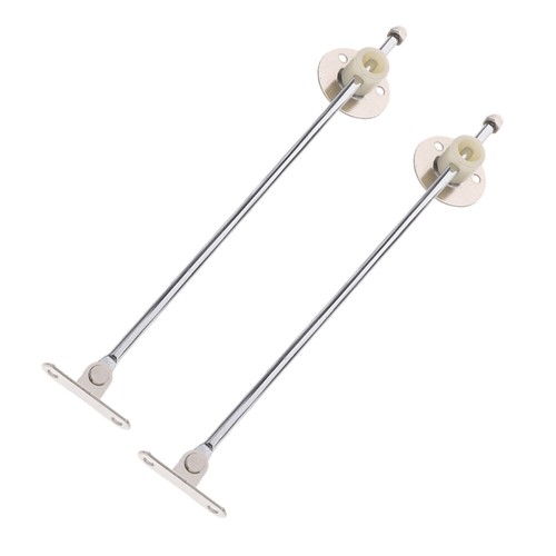 2 Pcs Disc Pull Rod Kitchen Cabinet Door Hinges Lid Stay Support - Picture 5 of 12