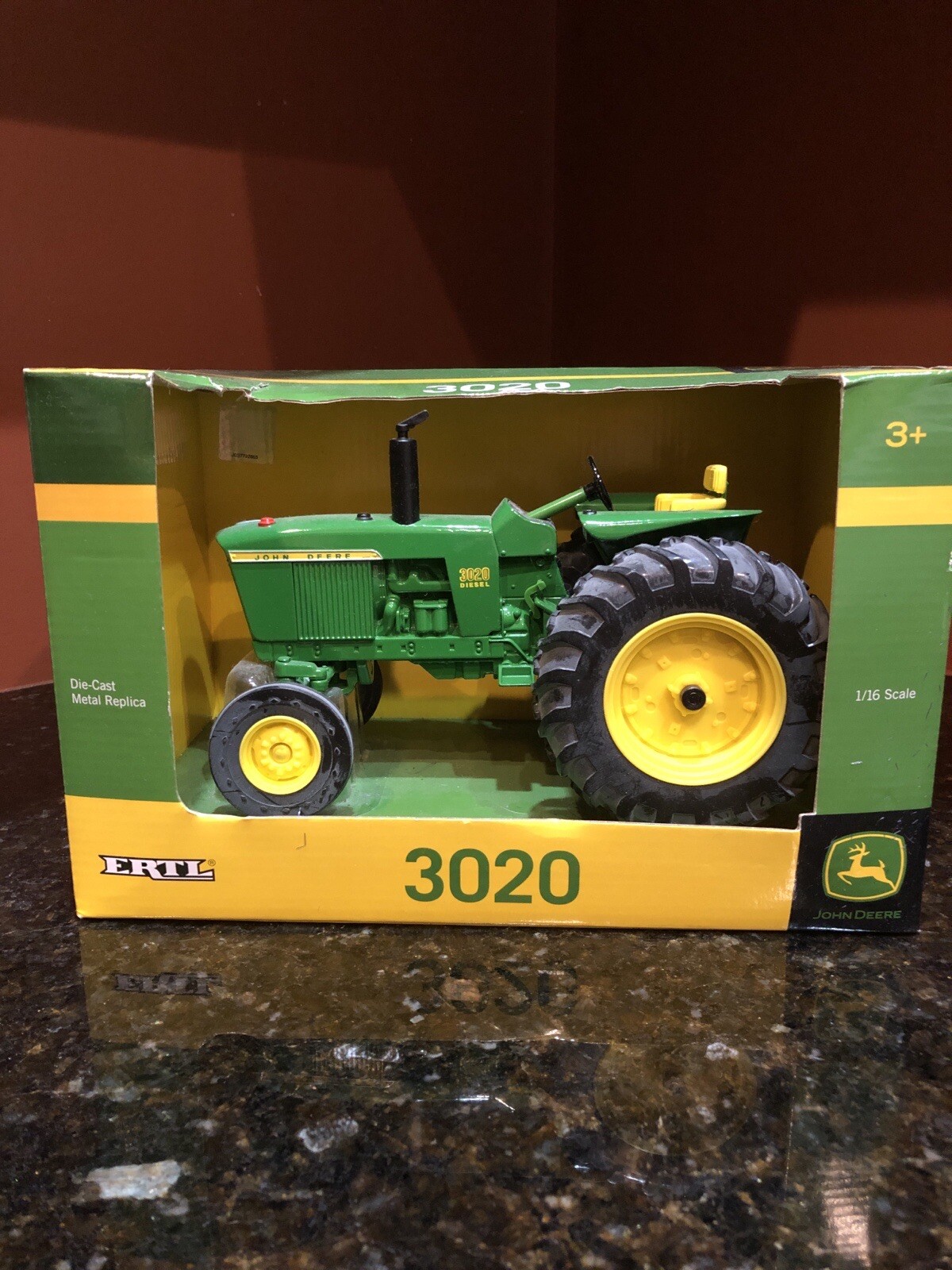 John Deere Ertl Tractor Model 3020 1/16 Scale eBay