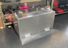 100 Gallon Fuel Transfer Tank Aluminum Diamond Plate
