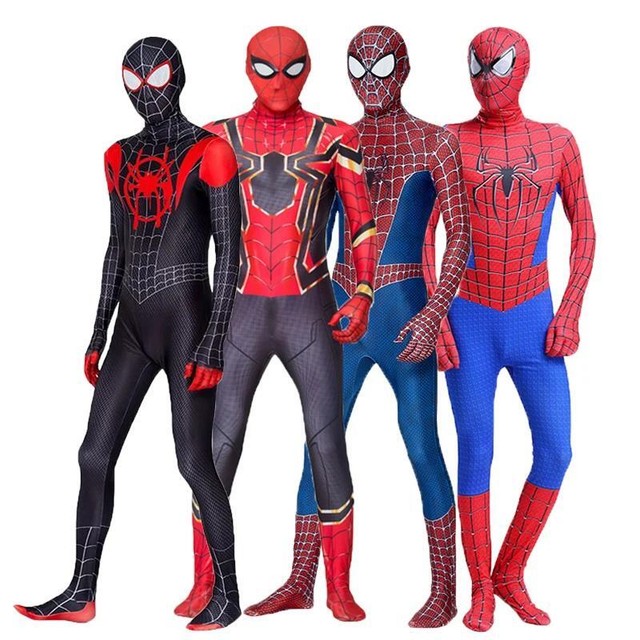 Disfraz De Hombre Araña Traje De Cosplay Para Niños Ropa De Fiesta De Halloween