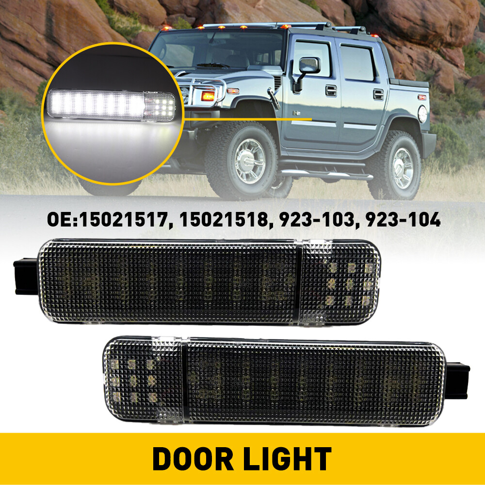 LED Door Courtesy Light Fit Chevy Silverado Suburban Tahoe GMC Sierra Yukon EPS