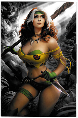Rogue: Savage Land #1 Warren Louw Virgin Variant NM  Limited to 300 Copies