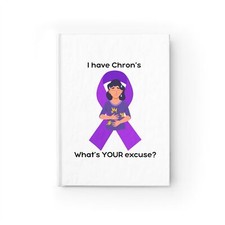 Chron's Disease Awareness Journal - Ruled Line