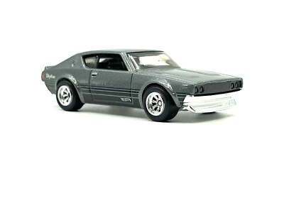 Hot Wheels Nissan Skyline 2000 GT-R Kenmeri (Gray/Black) #180