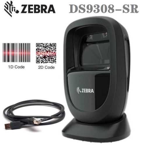 Scanner de codes-barres USB 1D/2D mains libres Zebra DS9308-SR00004ZZCN - Photo 1 sur 4