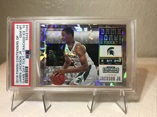 2018 PANINI CONTD. -CRACKED ICE 23/23- JAREN JACKSON JR ROOKIE CARD PSA 10 POP-1