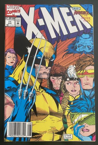X-Men #11 (Marvel 1992) Couverture classique Jim Lee VF/NM (édition kiosque) - Photo 1 sur 9