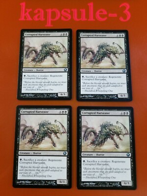 4x Corrupted Harvester | Scars of Mirrodin | MTG Magic Cards