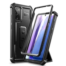 Dexnor for Samsung Galaxy Note 20 5G Case Heavy Duty Rugged Cover with Kickstand
