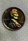 1958 Lincoln Wheat Penny 1 Cent DDO Proof Uncirculated Toning Stunning