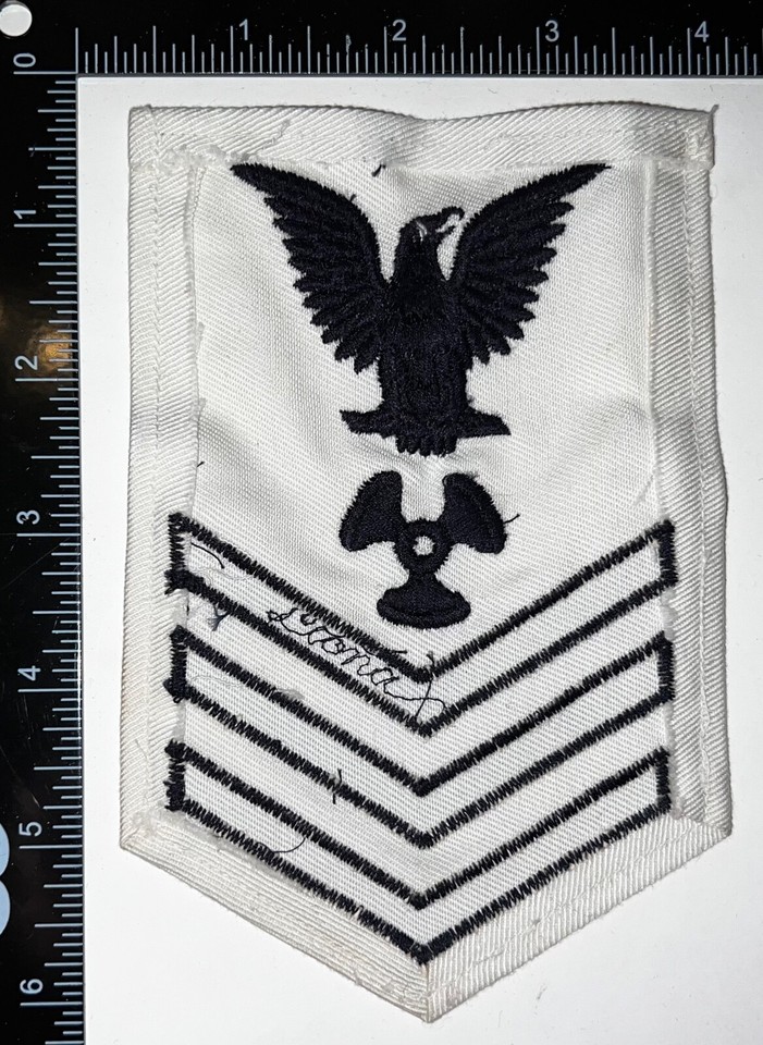 WWII LIONA USN US Navy Machinist’s Mate Petty Officer 1st Class Rate ...