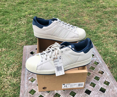 アディダス スタンスミス ☆adidas SUPERSTAR × PARLEY adidas Superstar Parley Chalk White Navy Men's - GW2045 - US