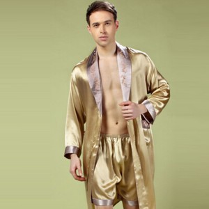 pure silk kimono dressing gown