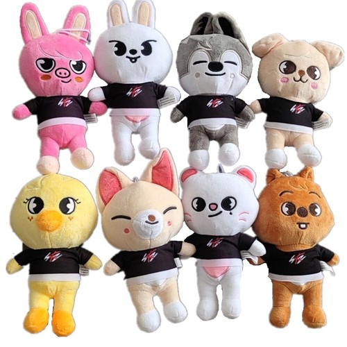 Muñecas de peluche Skzoo KPOP Stray Kids de 20 cm Felix BokAri Hyunjin - 8 piezas - Imagen 2 de 24