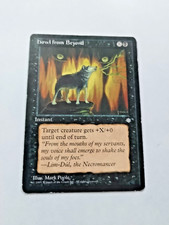 MTG Howl from Beyond Ice Age Regular Common - Edge Wear - See Pics