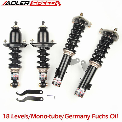 ADLERSPEED 18 Level Lowering Kit Adjustable Height Coilovers for Scion tC 05-10