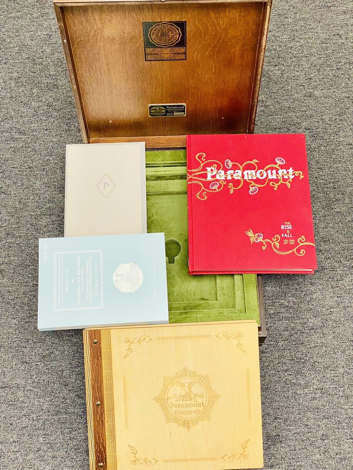 The Rise And Fall Of Paramount Records- Wooden Box Set- Complete- MINT