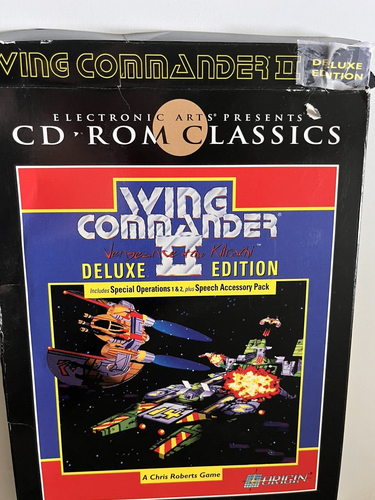 Juego de PC Wing Commander II 2 Vengeance of the Kilrathi edición de lujo 5386 *Leer - Imagen 2 de 6
