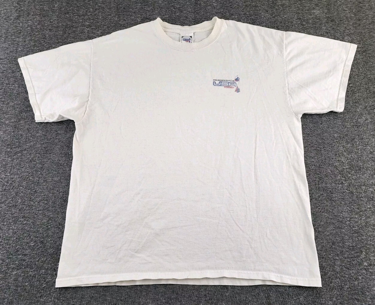 VINTAGE FIFA Women's World Cup Shirt Mens Extra Large USA 2003 Soccer Adult A25