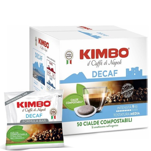 Cialde Caffè Kimbo Miscela Decaffeinata Formula Bar Espresso Dek Filtro 44 MM - Foto 7 di 16