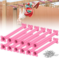 16.5 Inch Monkey Bars Kit Playground Ladder Rungs for Backyard Indoor Outdoor Ki
