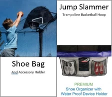 Trampoline Jump Slammer and Shoe Bag Bundle - $88 Value!! - Priced to Sell!!