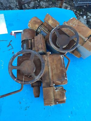 Schiebel rAB3Am7.7 Gear Motor with ATB BRW 0.09/4/1R Motor