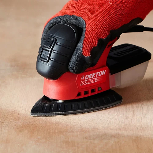 Pro Mini Detail Sander Power 240V 75W + Staubbox + Schleifblätter - Bild 14 von 21