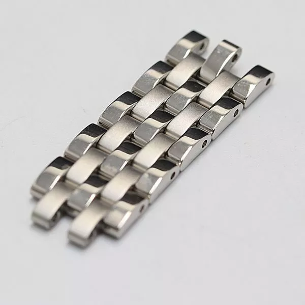 Bracelet montre homme femme Gucci authentique 5 maillons 5500L pièces argent 14 mm