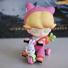 POP MART x DIMOO WORLD Pets Vacation Series RABBIT TRICYCLE