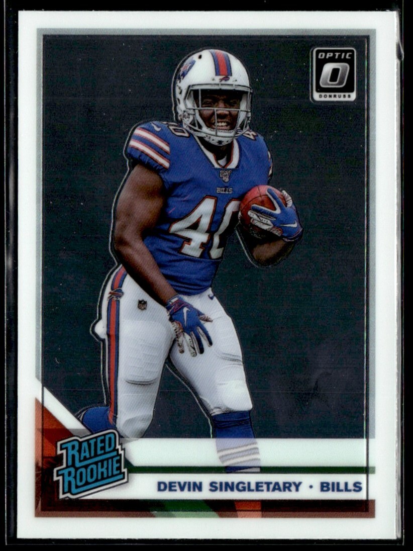 2019 Donruss Optic Devin Singletary Rookie Buffalo Bills #178