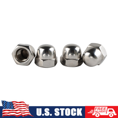 M10x1.25 Acorn Cap Cover Nuts Plug Bolt Universal For Yamaha Honda Suzuki 