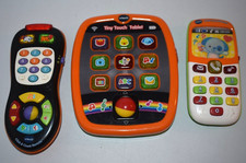 Lot of VTech Toys Tiny Touch Tablet , Smart Phone , Remote Learning