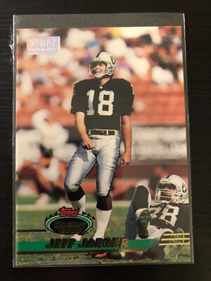 1993 Stadium Club Football Super Team Super Bowl Parallel #442 Jeff Jaeger