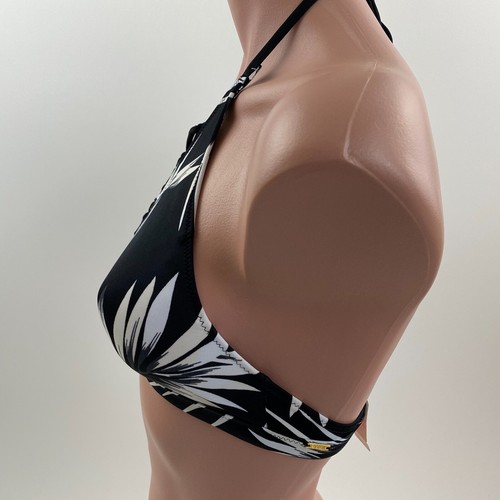 Victoria's Secret PINK Swim Lightly Lined Floral Bikini Top Black Size XS NWT - Picture 5 of 8
